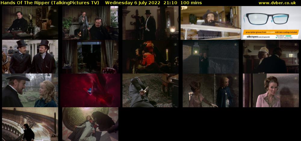 Hands Of The Ripper (TalkingPictures TV) Wednesday 6 July 2022 21:10 - 22:50