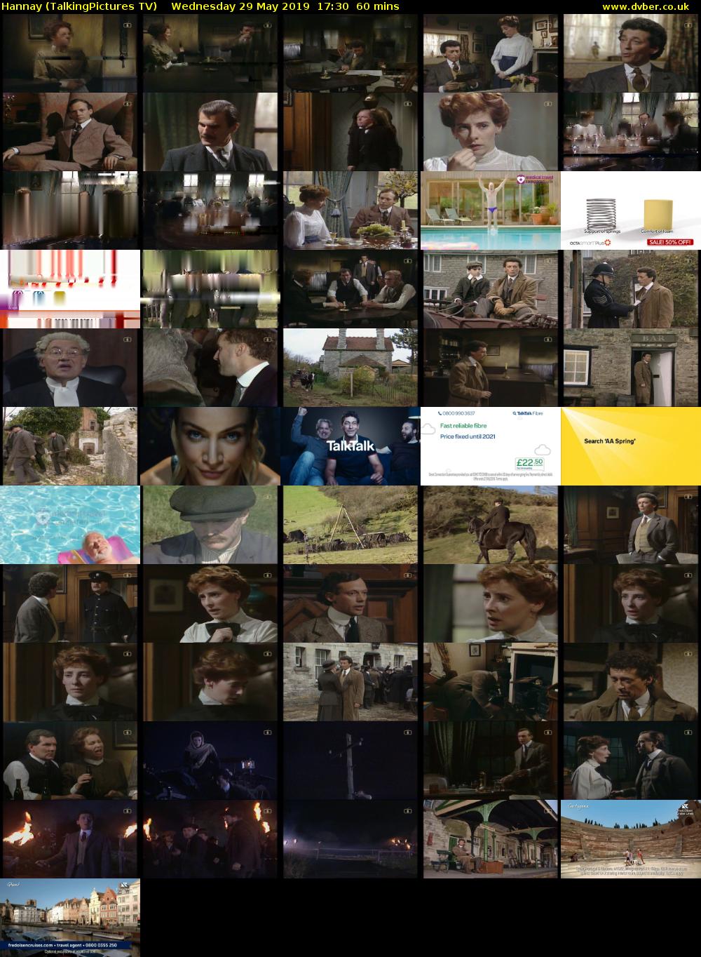 Hannay (TalkingPictures TV) Wednesday 29 May 2019 17:30 - 18:30
