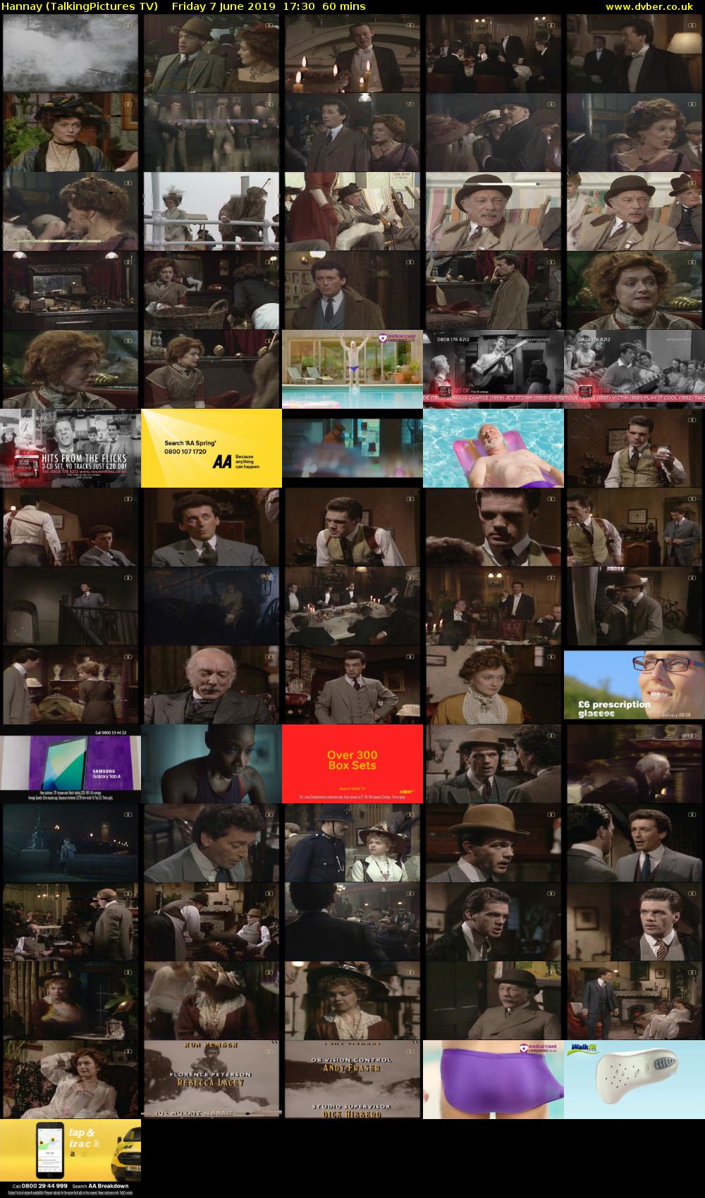 Hannay (TalkingPictures TV) Friday 7 June 2019 17:30 - 18:30