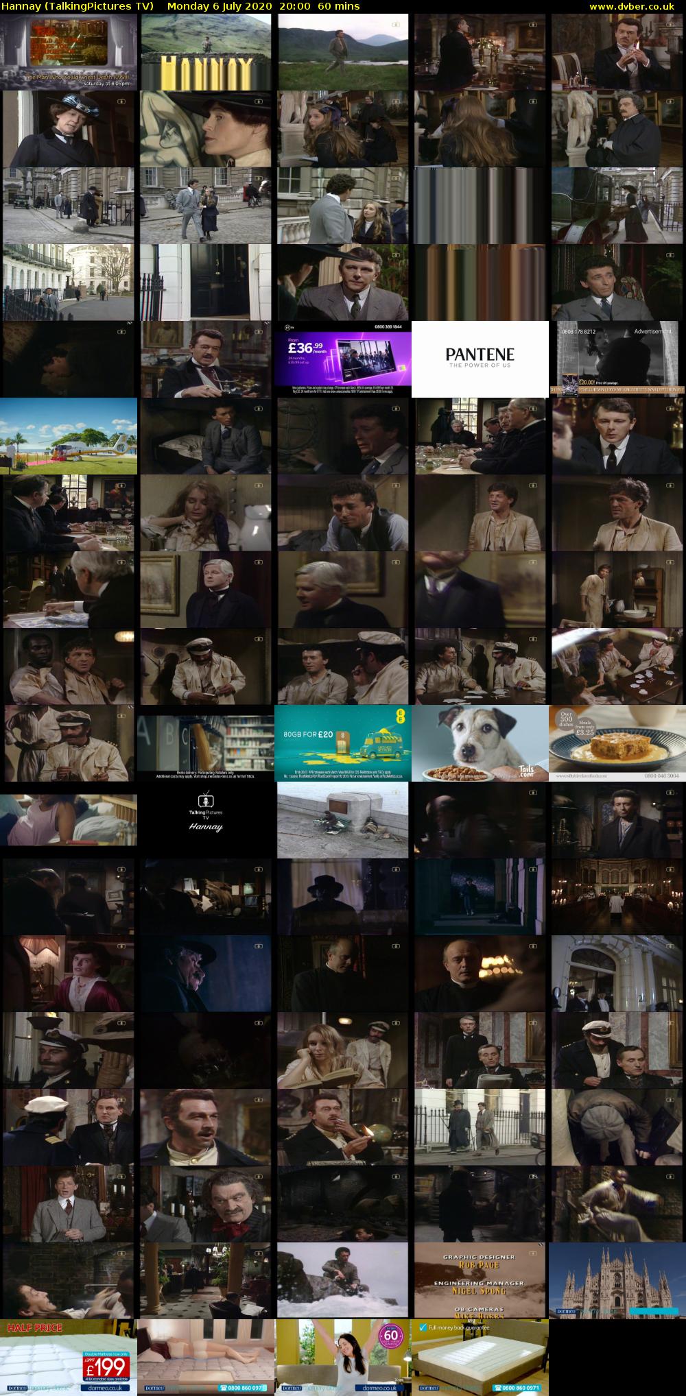 Hannay (TalkingPictures TV) Monday 6 July 2020 20:00 - 21:00