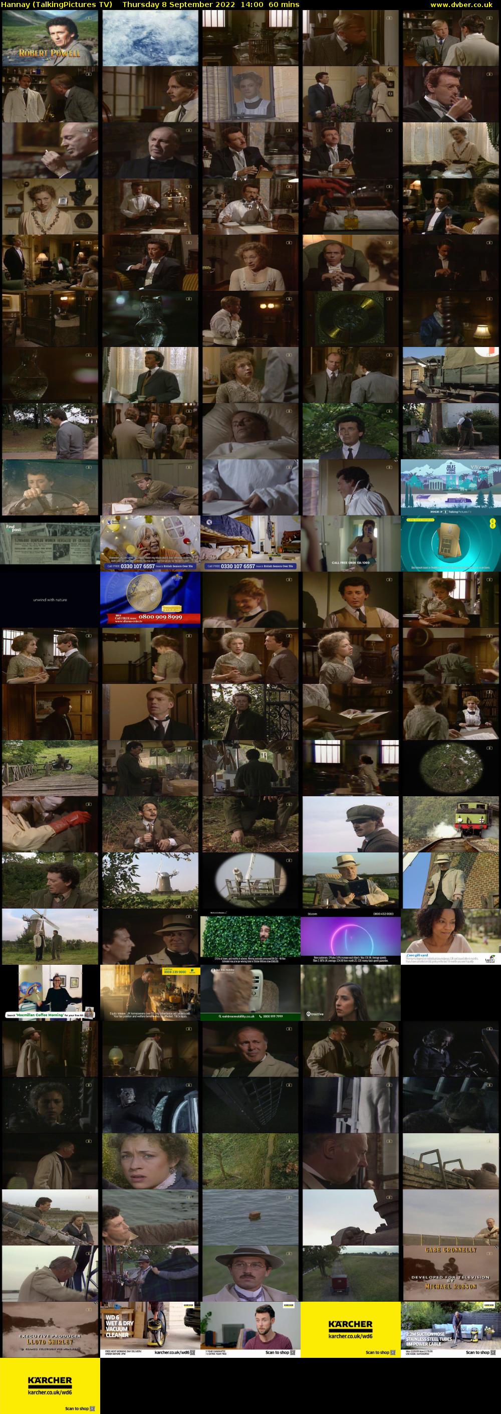 Hannay (TalkingPictures TV) Thursday 8 September 2022 14:00 - 15:00