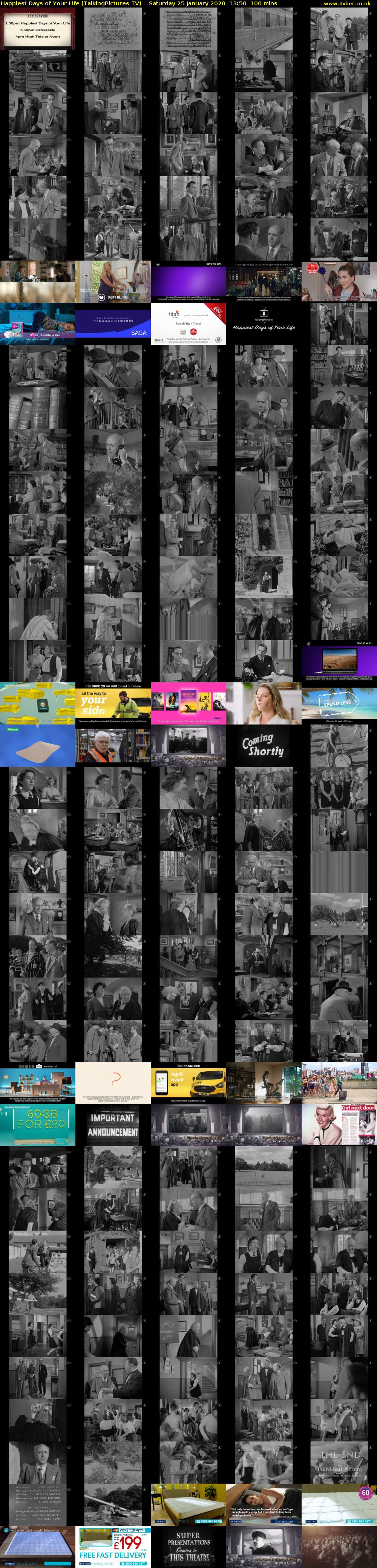 Happiest Days of Your Life (TalkingPictures TV) Saturday 25 January 2020 13:50 - 15:30