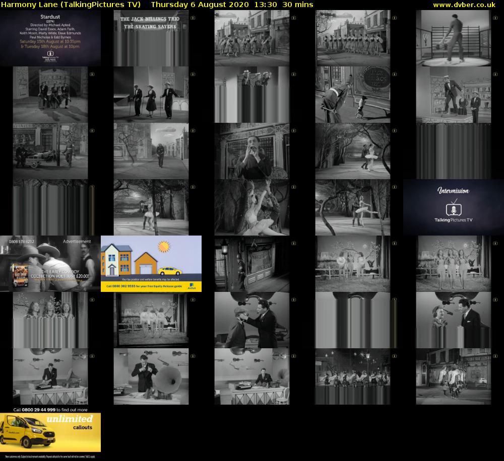 Harmony lane (TalkingPictures TV) Thursday 6 August 2020 13:30 - 14:00