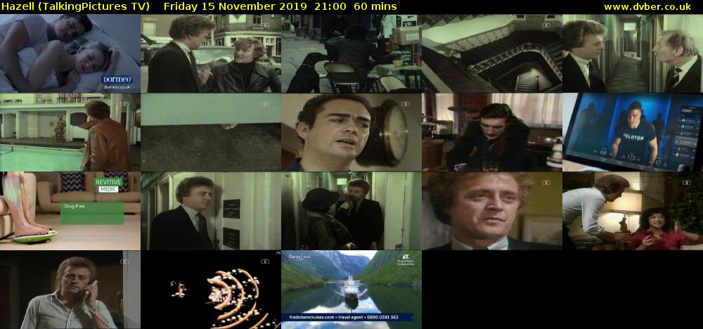 Hazell (TalkingPictures TV) Friday 15 November 2019 21:00 - 22:00