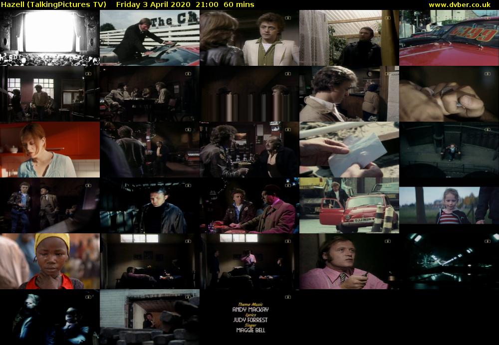Hazell (TalkingPictures TV) Friday 3 April 2020 21:00 - 22:00
