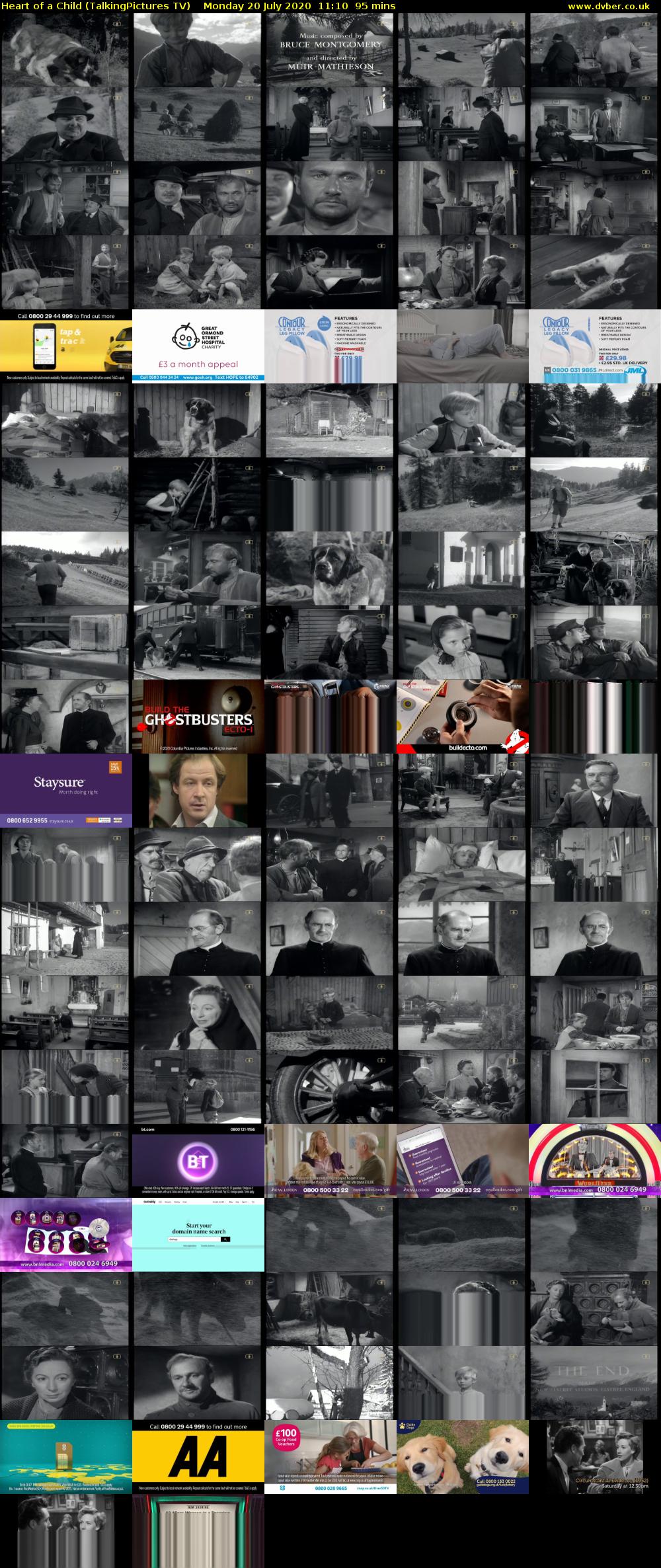 Heart of a Child (TalkingPictures TV) Monday 20 July 2020 11:10 - 12:45
