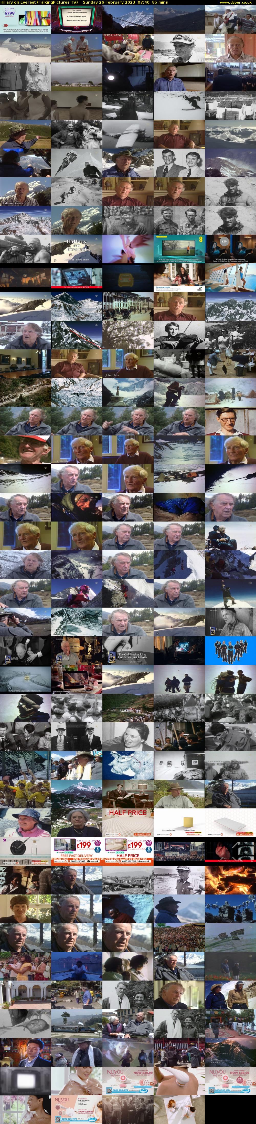 Hillary on Everest (TalkingPictures TV) Sunday 26 February 2023 07:40 - 09:15