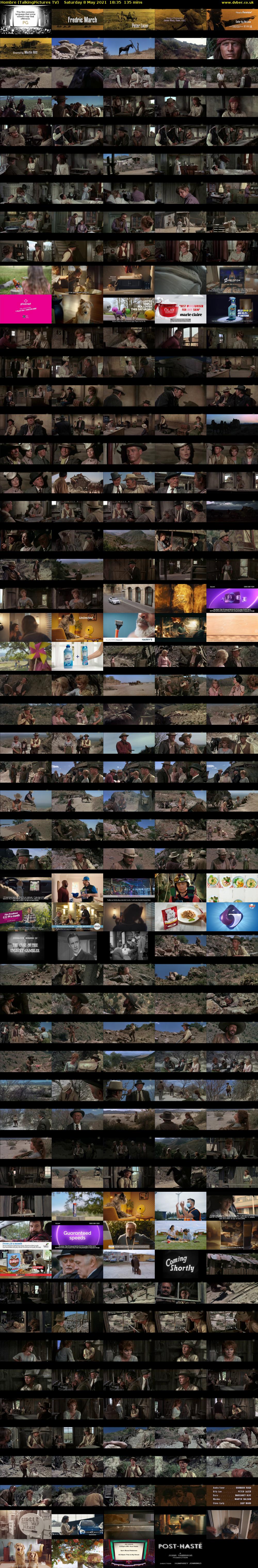 Hombre (TalkingPictures TV) Saturday 8 May 2021 18:35 - 20:50