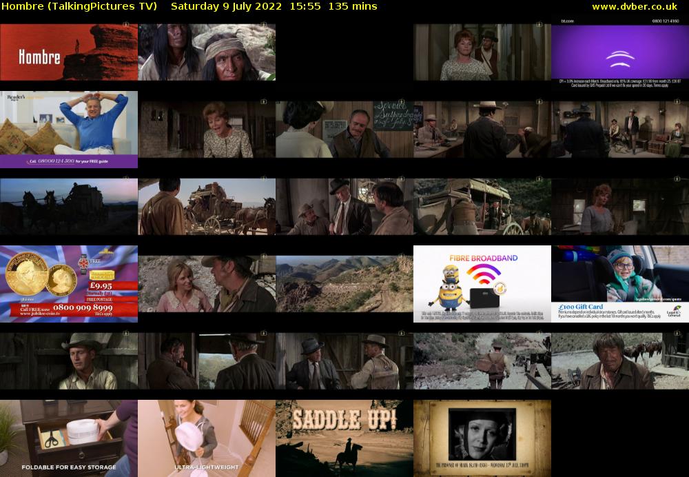 Hombre (TalkingPictures TV) Saturday 9 July 2022 15:55 - 18:10