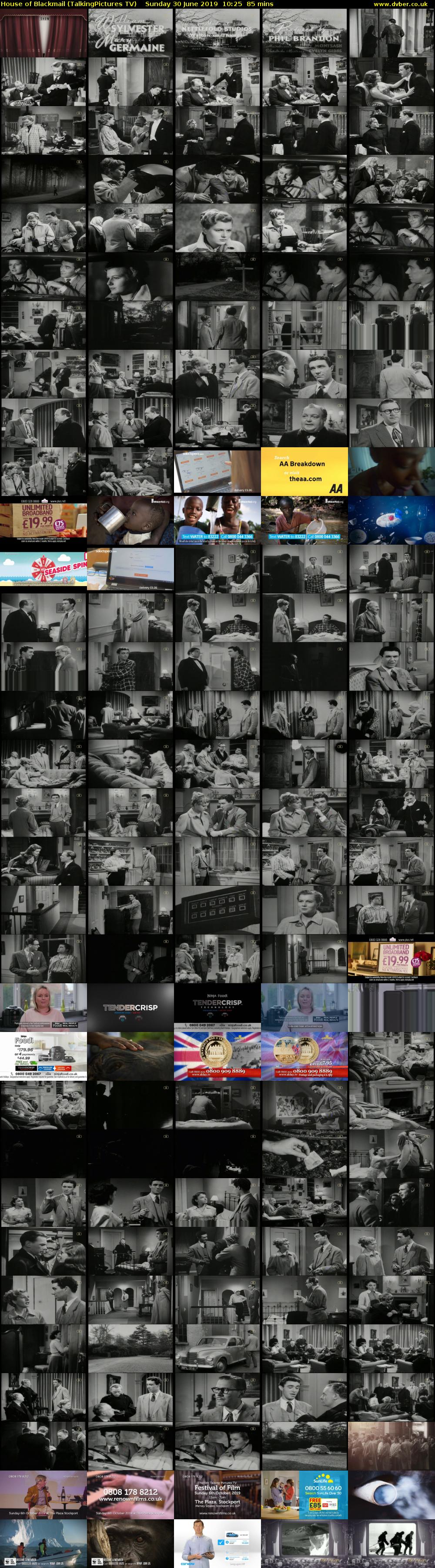 House of Blackmail (TalkingPictures TV) Sunday 30 June 2019 10:25 - 11:50