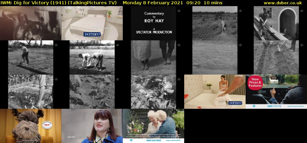 IWM: Dig for Victory (1941) (TalkingPictures TV) Monday 8 February 2021 09:20 - 09:30