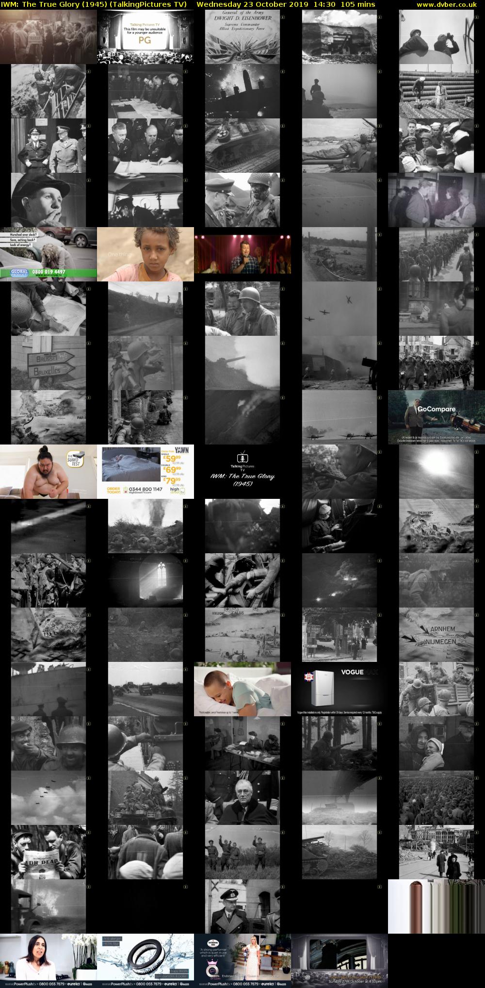 IWM: The True Glory (1945) (TalkingPictures TV) Wednesday 23 October 2019 14:30 - 16:15