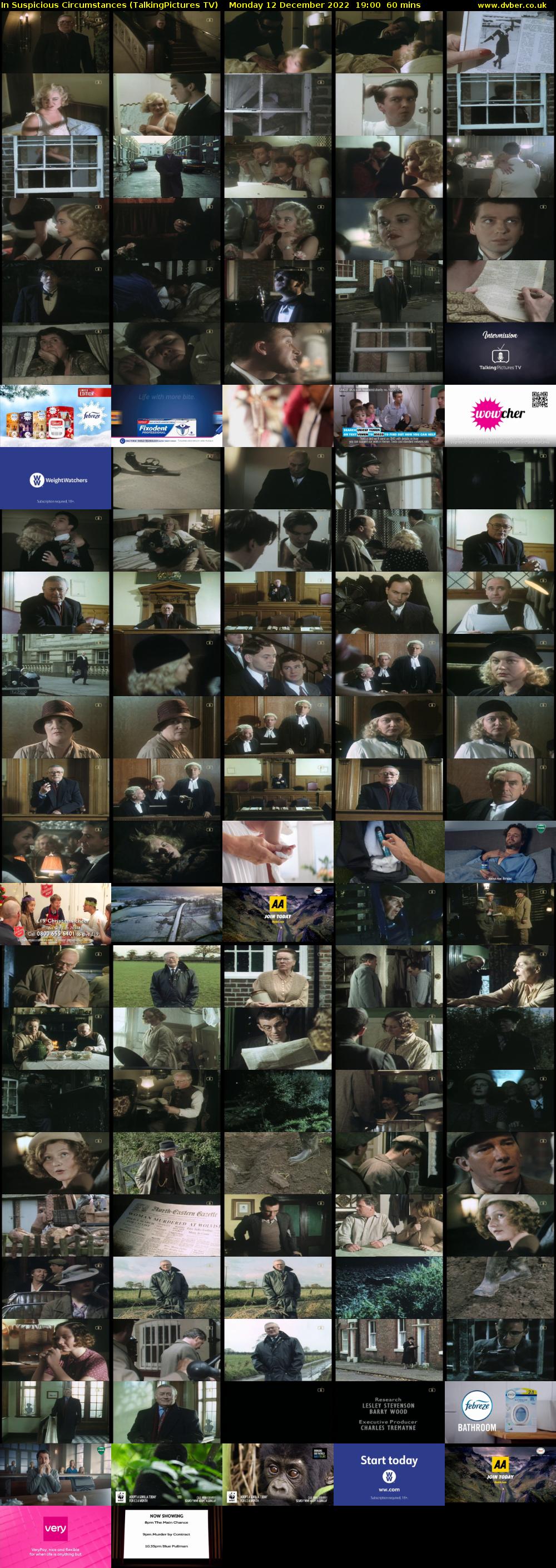 In Suspicious Circumstances (TalkingPictures TV) Monday 12 December 2022 19:00 - 20:00