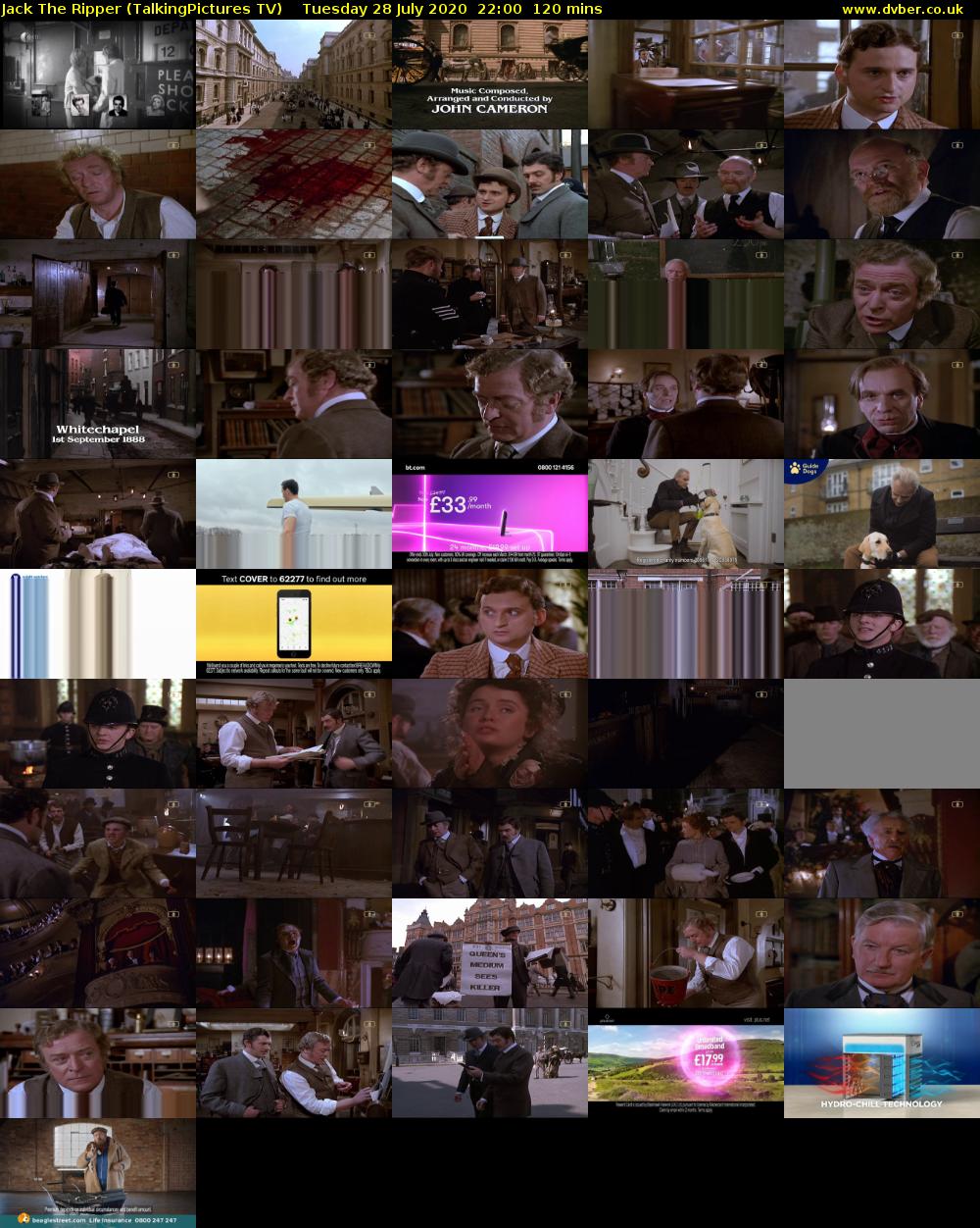 Jack The Ripper (TalkingPictures TV) Tuesday 28 July 2020 22:00 - 00:00