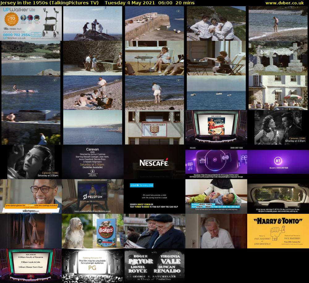 Jersey in the 1950s (TalkingPictures TV) Tuesday 4 May 2021 06:00 - 06:20