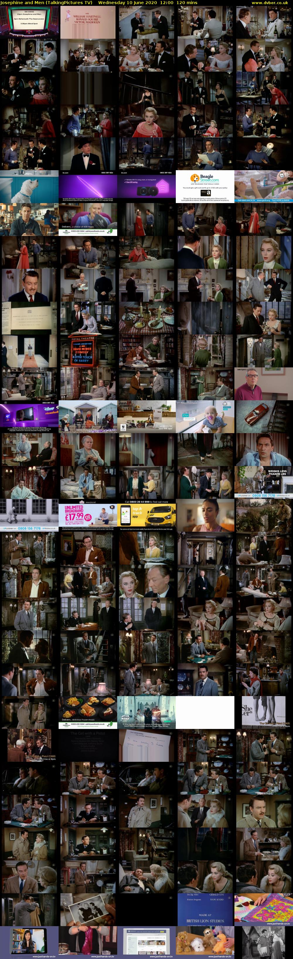 Josephine and Men (TalkingPictures TV) Wednesday 10 June 2020 12:00 - 14:00