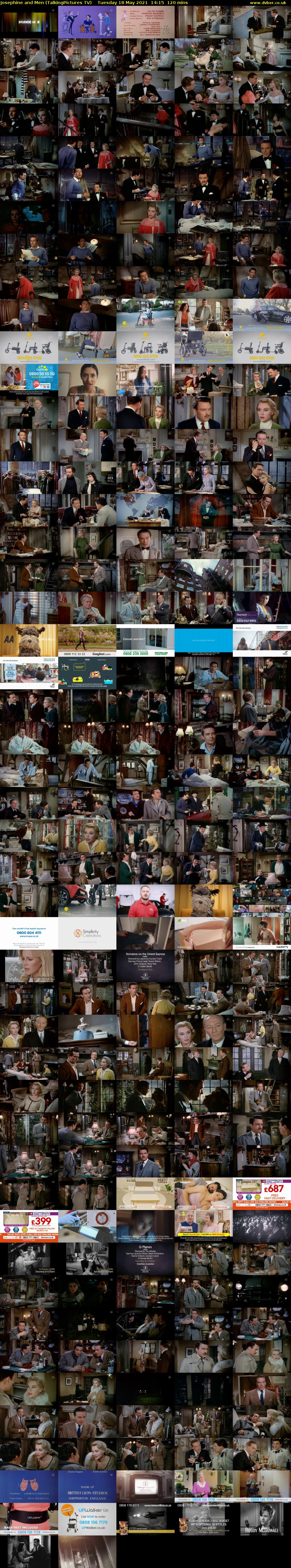 Josephine and Men (TalkingPictures TV) Tuesday 18 May 2021 14:15 - 16:15