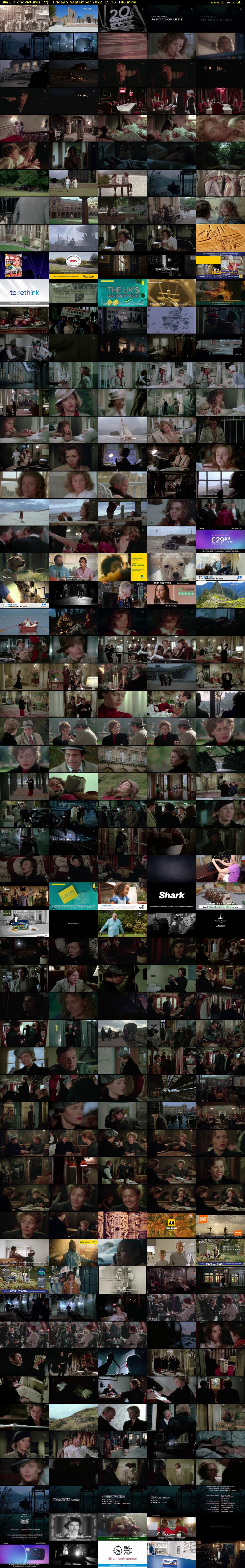 Julia (TalkingPictures TV) Friday 9 September 2022 15:15 - 17:35