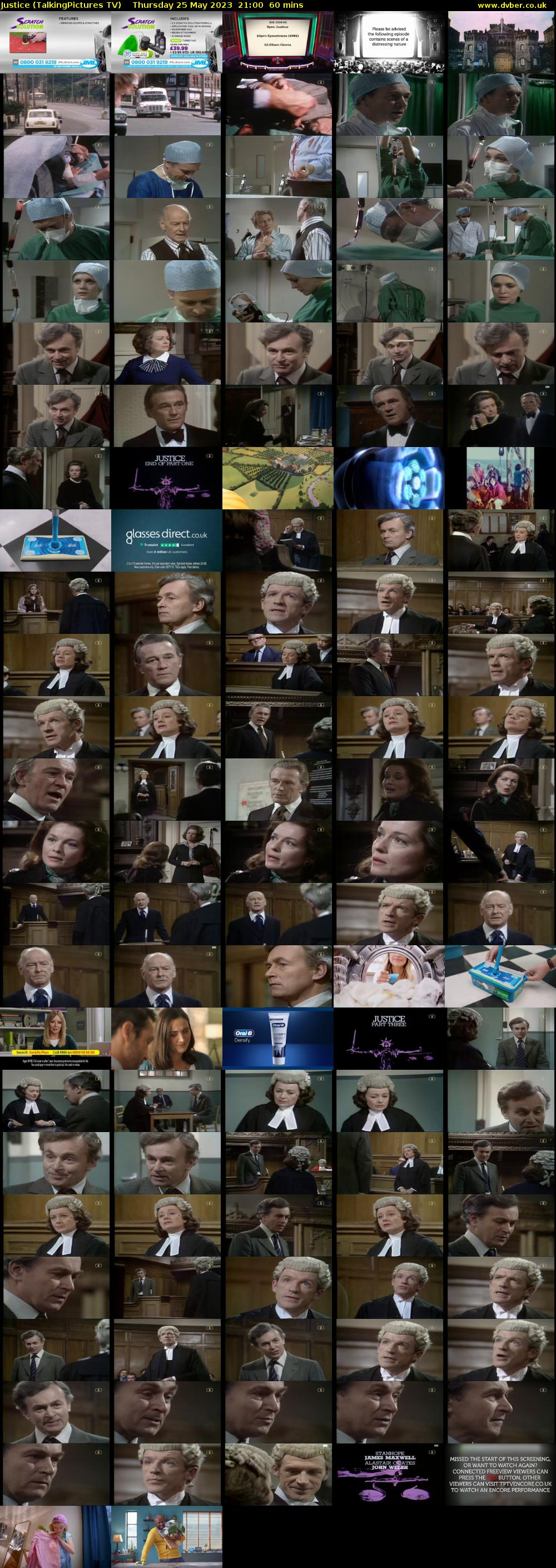 Justice (TalkingPictures TV) Thursday 25 May 2023 21:00 - 22:00