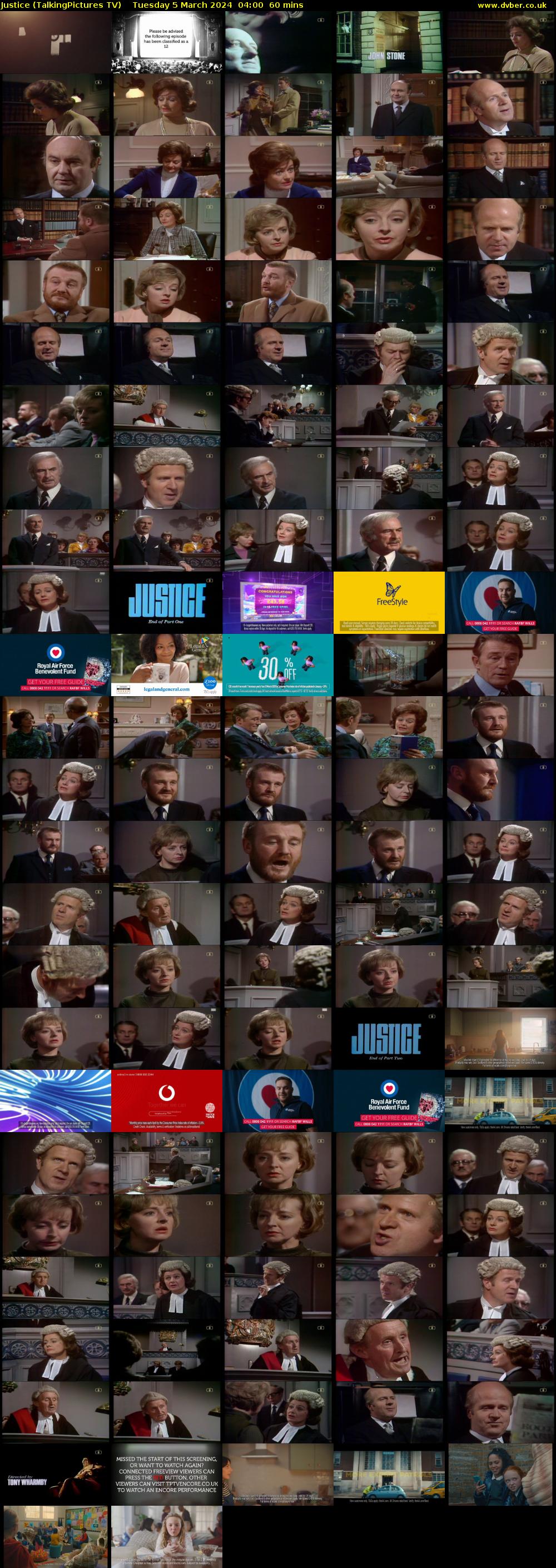 Justice (TalkingPictures TV) Tuesday 5 March 2024 04:00 - 05:00