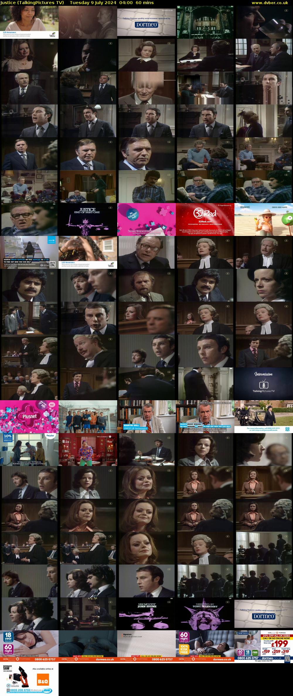 Justice (TalkingPictures TV) Tuesday 9 July 2024 04:00 - 05:00