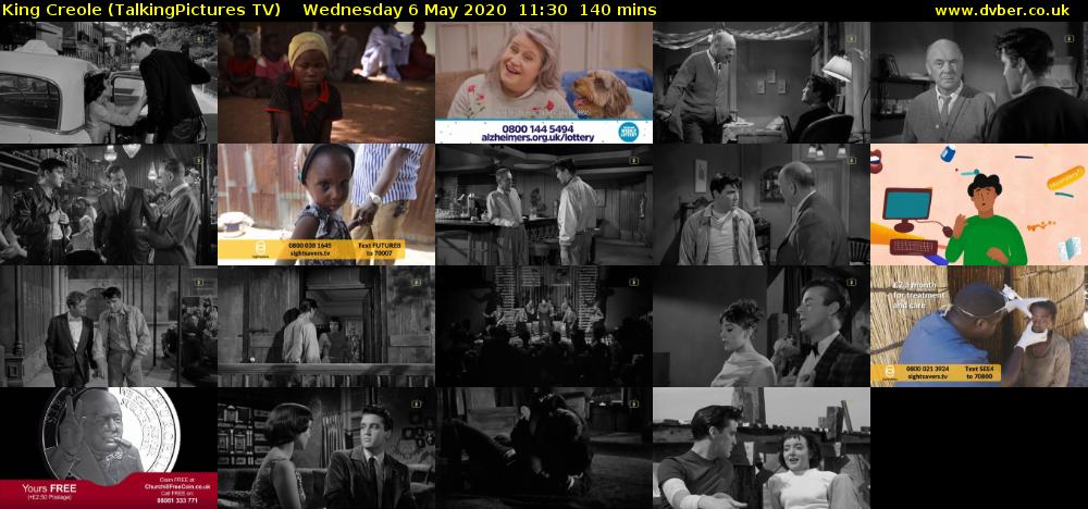 King Creole (TalkingPictures TV) Wednesday 6 May 2020 11:30 - 13:50