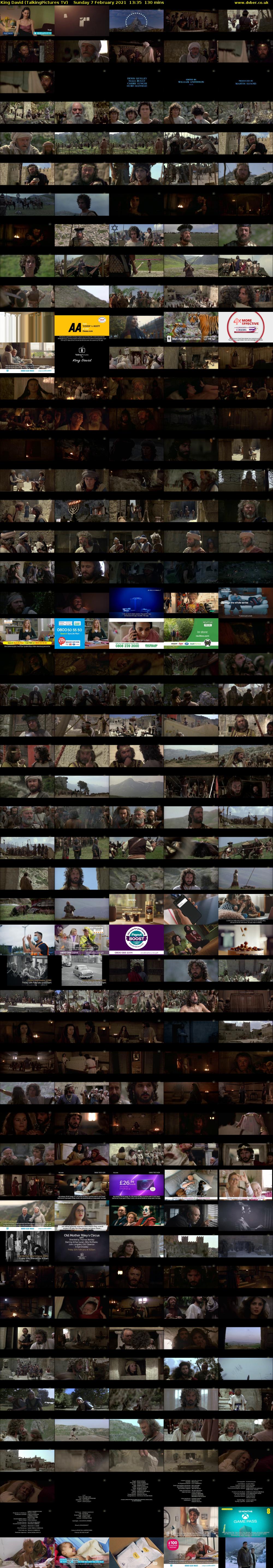 King David (TalkingPictures TV) Sunday 7 February 2021 13:35 - 15:45