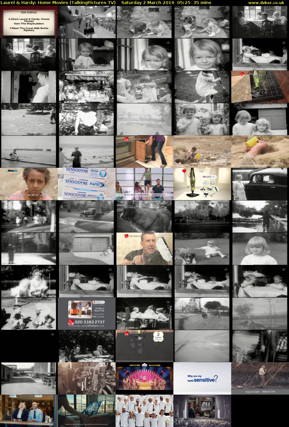Laurel & Hardy: Home Movies (TalkingPictures TV) Saturday 2 March 2019 05:25 - 06:00