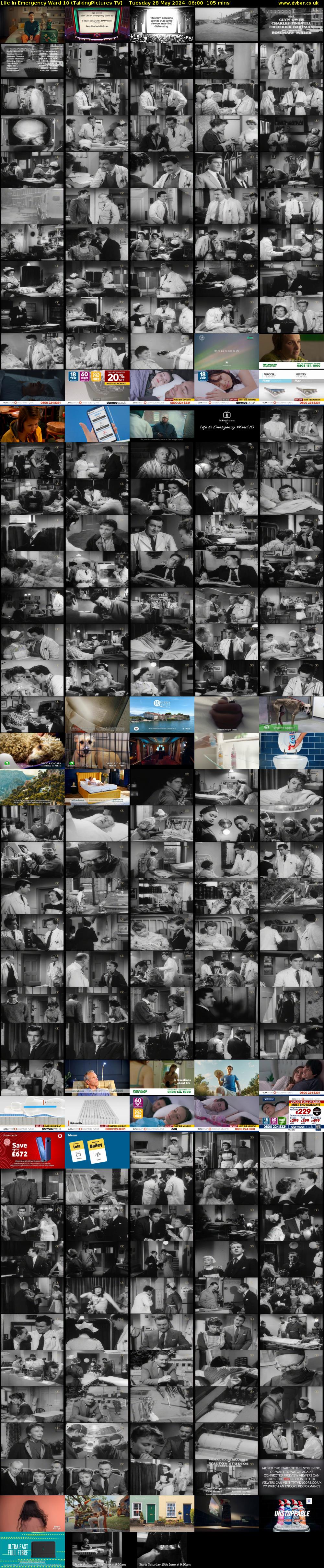 Life In Emergency Ward 10 (TalkingPictures TV) Tuesday 28 May 2024 06:00 - 07:45