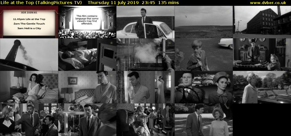 Life at the Top (TalkingPictures TV) Thursday 11 July 2019 23:45 - 02:00