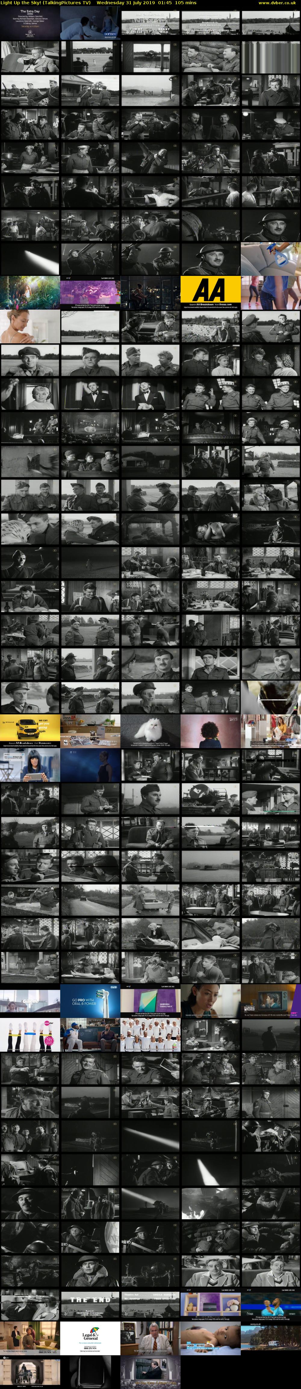 Light up the Sky! (TalkingPictures TV) Wednesday 31 July 2019 01:45 - 03:30