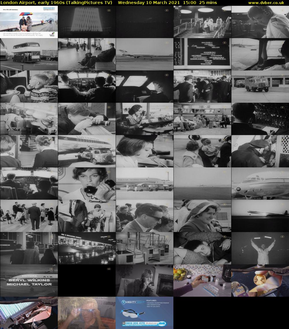 London Airport, early 1960s (TalkingPictures TV) Wednesday 10 March 2021 15:00 - 15:25