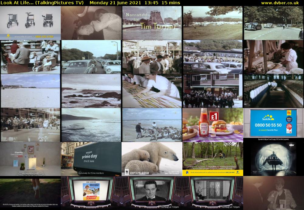 Look At Life... (TalkingPictures TV) Monday 21 June 2021 13:45 - 14:00