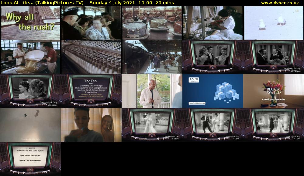 Look At Life... (TalkingPictures TV) Sunday 4 July 2021 19:00 - 19:20