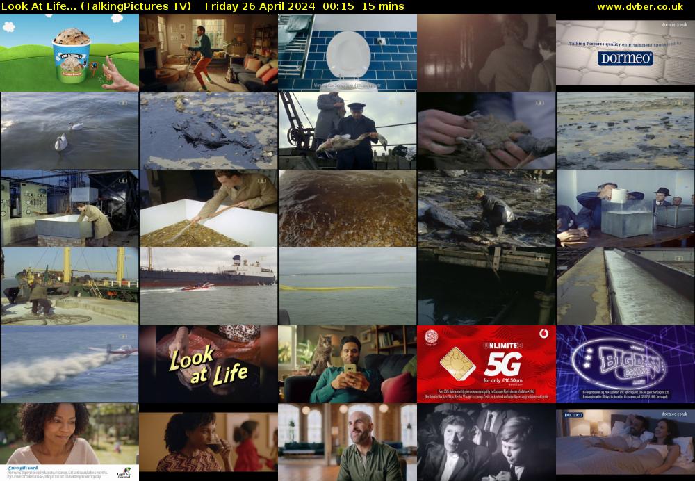 Look At Life... (TalkingPictures TV) Friday 26 April 2024 00:15 - 00:30