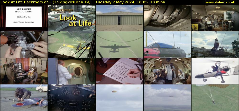 Look At Life Backroom of... (TalkingPictures TV) Tuesday 7 May 2024 10:05 - 10:15