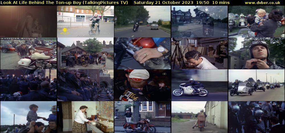 Look At Life Behind The Ton-up Boy (TalkingPictures TV) Saturday 21 October 2023 19:50 - 20:00