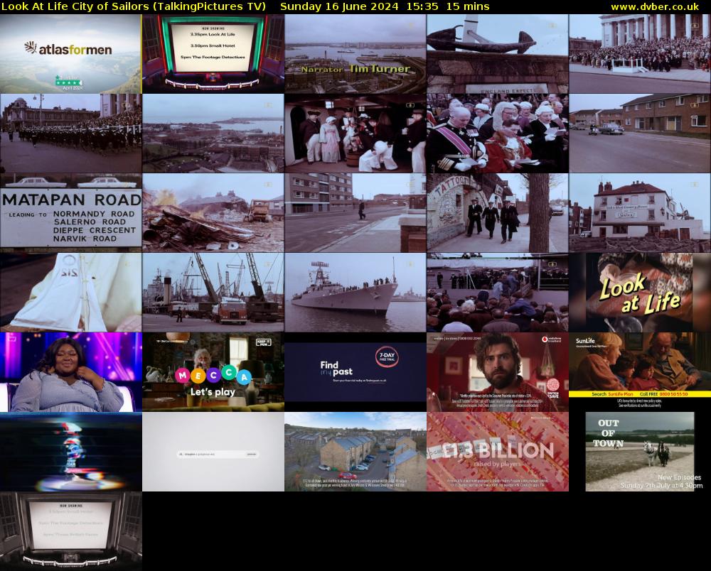 Look At Life City of Sailors (TalkingPictures TV) Sunday 16 June 2024 15:35 - 15:50