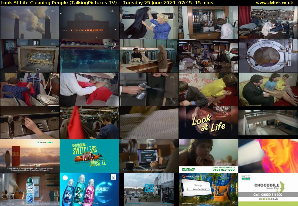 Look At Life Cleaning People (TalkingPictures TV) Tuesday 25 June 2024 07:45 - 08:00