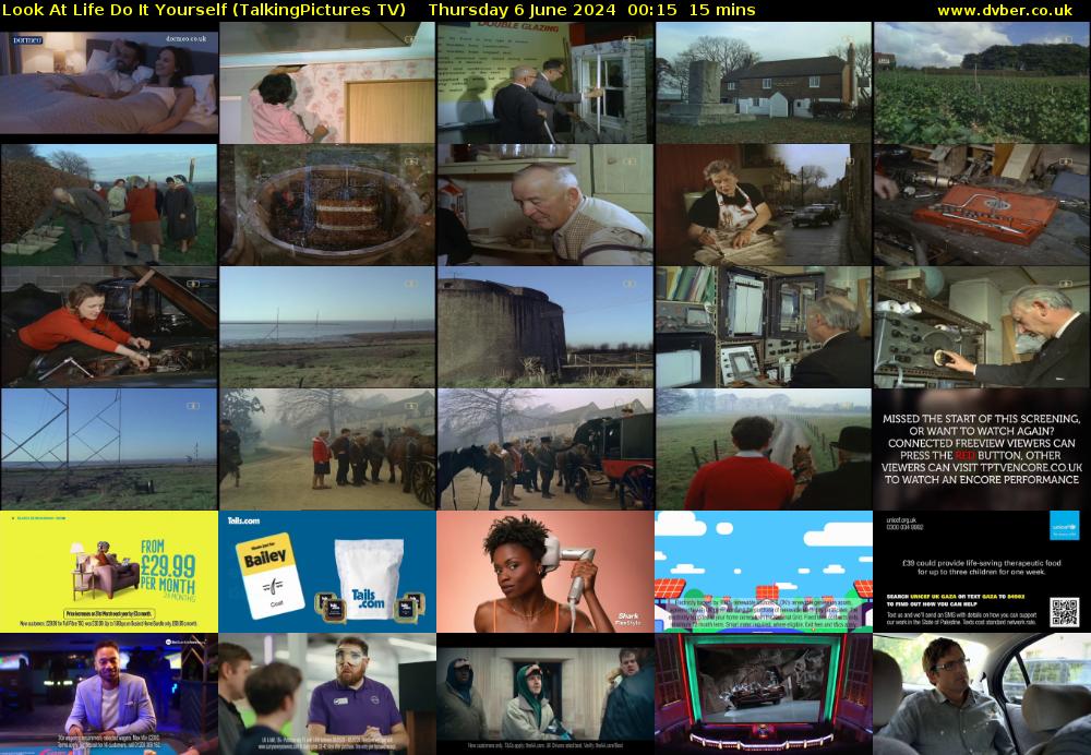 Look At Life Do It Yourself (TalkingPictures TV) Thursday 6 June 2024 00:15 - 00:30