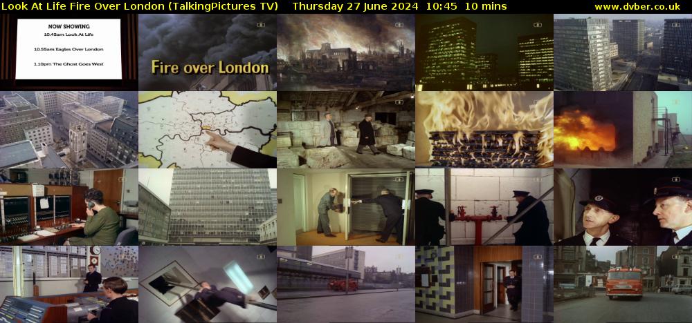 Look At Life Fire Over London (TalkingPictures TV) Thursday 27 June 2024 10:45 - 10:55