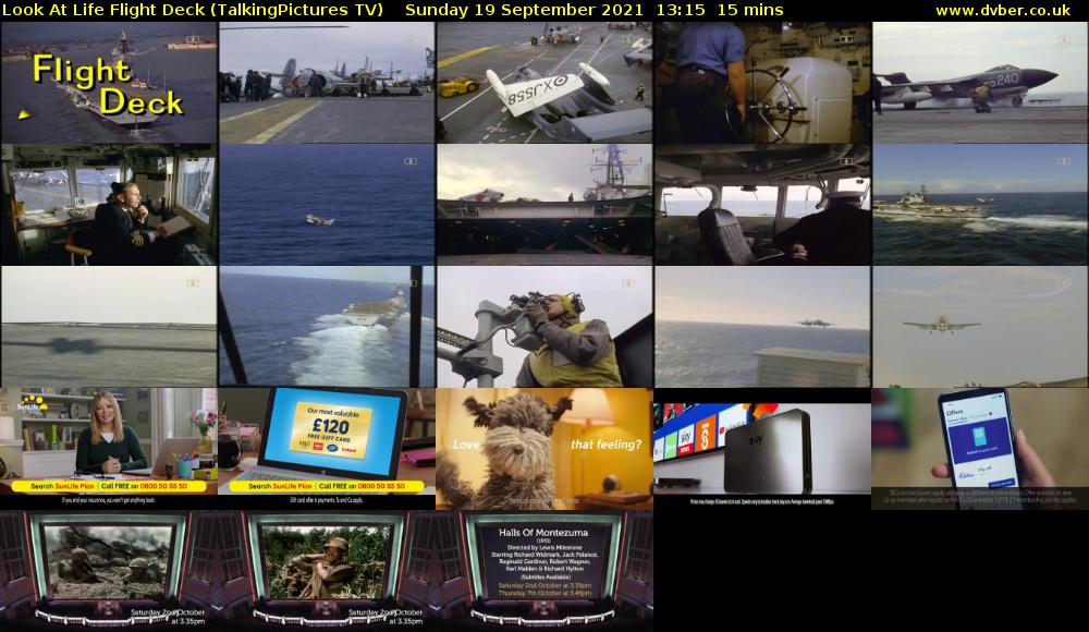 Look At Life Flight Deck (TalkingPictures TV) Sunday 19 September 2021 13:15 - 13:30