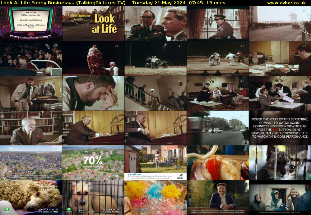 Look At Life Funny Business... (TalkingPictures TV) Tuesday 21 May 2024 07:45 - 08:00
