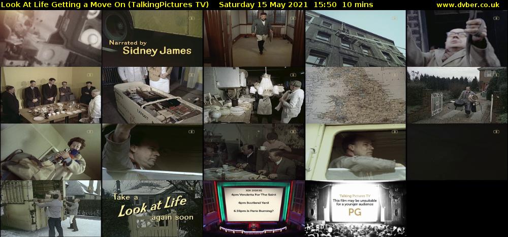 Look At Life Getting a Move On (TalkingPictures TV) Saturday 15 May 2021 15:50 - 16:00