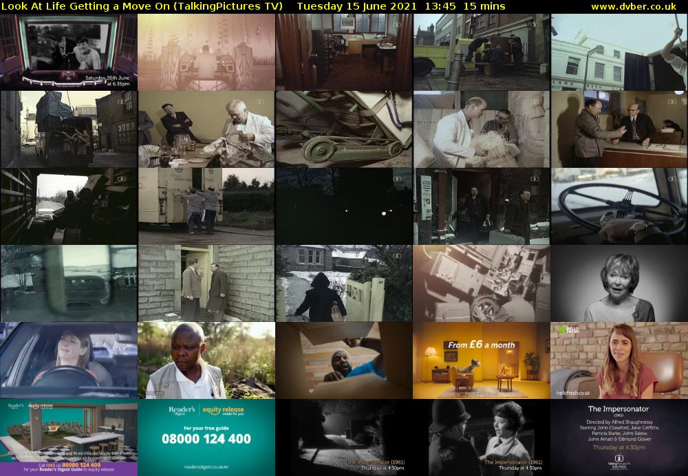 Look At Life Getting a Move On (TalkingPictures TV) Tuesday 15 June 2021 13:45 - 14:00