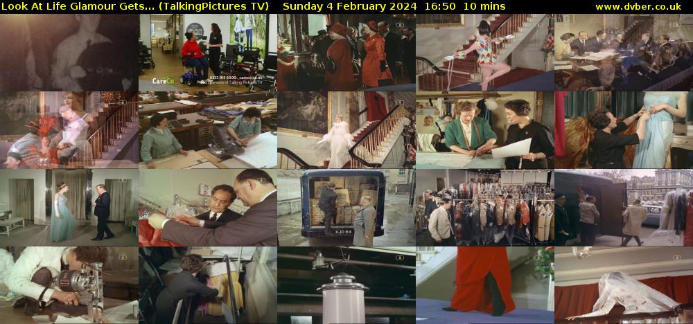 Look At Life Glamour Gets... (TalkingPictures TV) Sunday 4 February 2024 16:50 - 17:00
