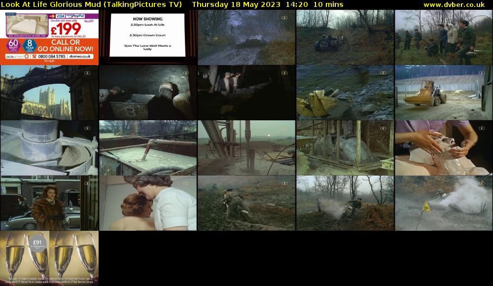 Look At Life Glorious Mud (TalkingPictures TV) Thursday 18 May 2023 14:20 - 14:30
