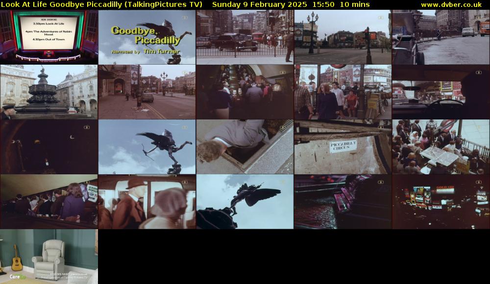 Look At Life Goodbye Piccadilly (TalkingPictures TV) Sunday 9 February 2025 15:50 - 16:00