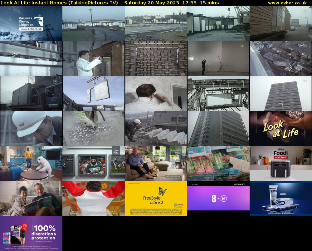 Look At Life Instant Homes (TalkingPictures TV) Saturday 20 May 2023 17:55 - 18:10