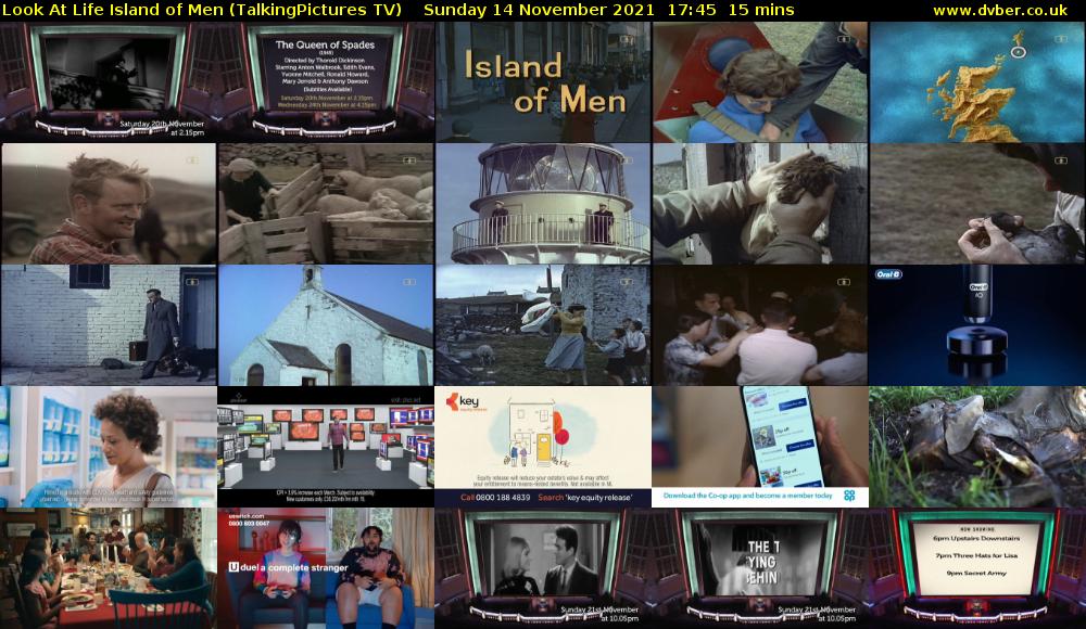 Look At Life Island of Men (TalkingPictures TV) Sunday 14 November 2021 17:45 - 18:00